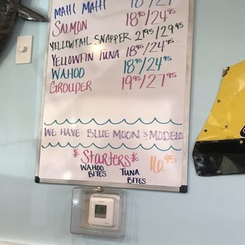 Fish Shack - Special board - Seafood Near Me - Lighthouse Point, Florida