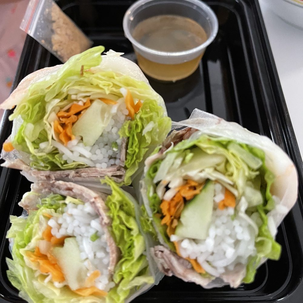 Pho Hong Phat - Biggest spring rolls ever? Pho super yummy. I loved the fatty brisket in #8 - Vietnamese Near Me - Long Beach, California Pho Hong Phat - Biggest spring rolls ever? Pho super yummy. I loved the fatty brisket in #8 - Vietnamese Near Me - Long Beach, California