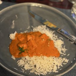 Vegan butter tofu.