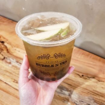 Bubble N Tea - Jasmine & pear green iced tea - Coffee & Tea Near Me - Beaverton, Oregon Bubble N Tea - Jasmine & pear green iced tea - Coffee & Tea Near Me - Beaverton, Oregon