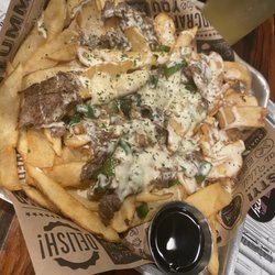 Jimmy V's - Philly Fries w/ side of balsamic