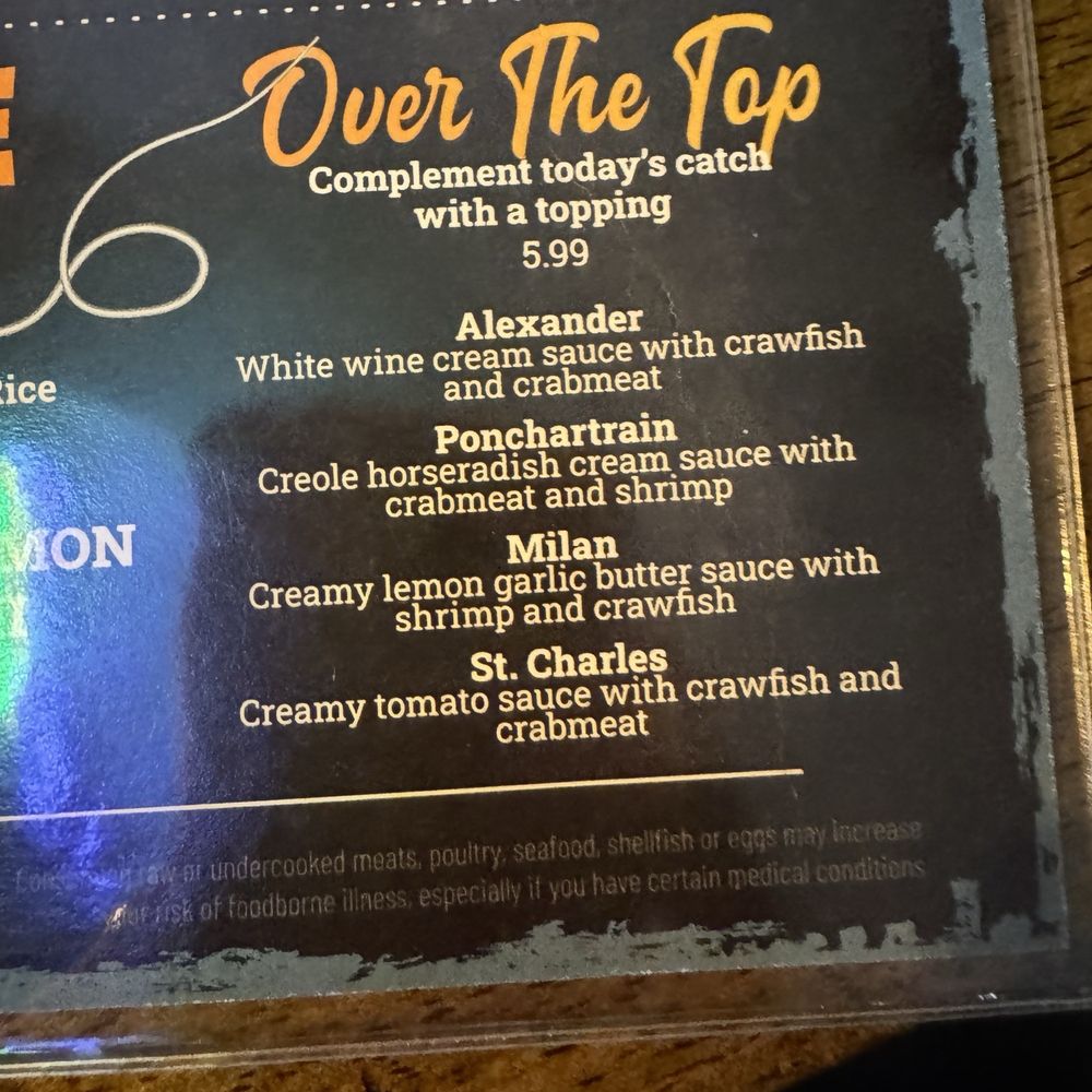Frilly's Seafood Bayou Kitchen - Their menu - Cajun/Creole Near Me - Denton, Texas Frilly's Seafood Bayou Kitchen - Their menu - Cajun/Creole Near Me - Denton, Texas
