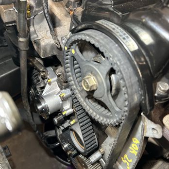 Tuner Driven - Timing belt service on Mitsubishi Pajero Jr. - Auto Repair Near Me Tuner Driven - Timing belt service on Mitsubishi Pajero Jr. - Auto Repair Near Me