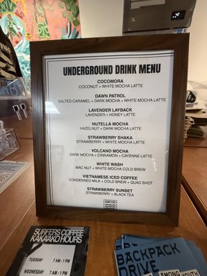 Menu photo 3 Surfers Coffee Kaka'ako Honolulu, HI Menu photo 3 Surfers Coffee Kaka'ako Honolulu, HI