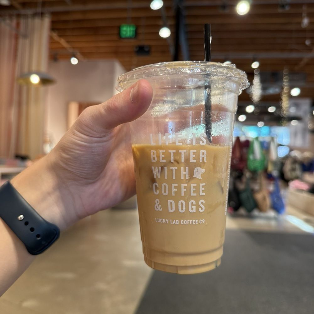 Lucky Lab Coffee - Pomegranate Rosemary Latte - Desserts Near Me - Austin, Texas Lucky Lab Coffee - Pomegranate Rosemary Latte - Desserts Near Me - Austin, Texas