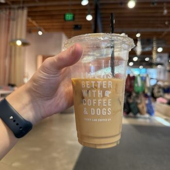 Lucky Lab Coffee - Pomegranate Rosemary Latte - Desserts Near Me - Austin, Texas