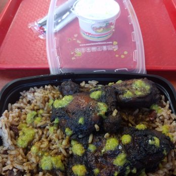Sunrise Caribbean Restaurant - a tray of rice and meat - Caribbean Near Me - Ajax, Ontario Sunrise Caribbean Restaurant - a tray of rice and meat - Caribbean Near Me - Ajax, Ontario