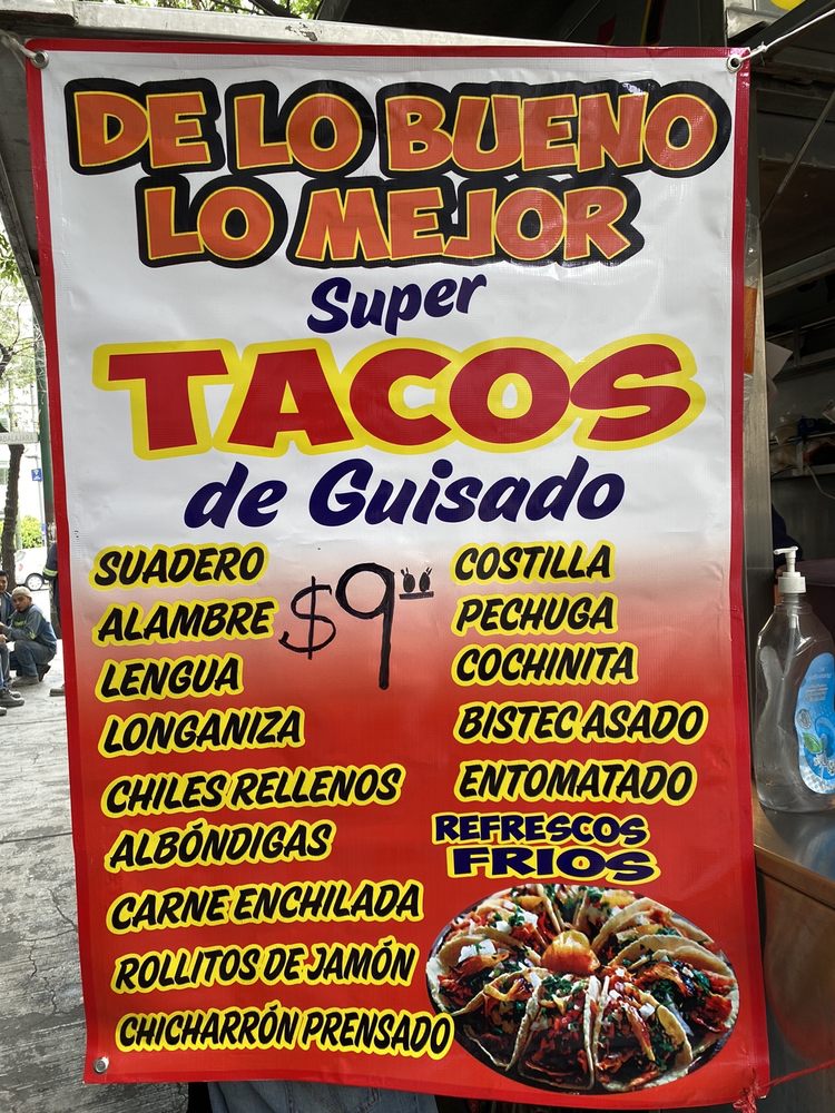 Súper tacos de guisado