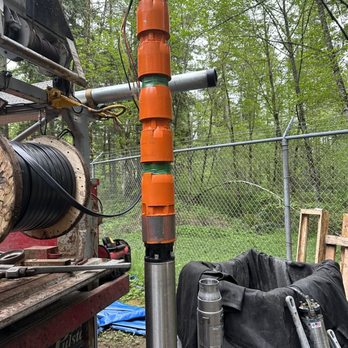 A&H Well Services - Setting a 300GPM pump for a local Water District after repairing the well. - Well Drilling Near Me - Chewelah, Washington A&H Well Services - Setting a 300GPM pump for a local Water District after repairing the well. - Well Drilling Near Me - Chewelah, Washington