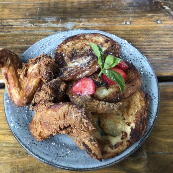 Lucille's - Fried chicken and Croissant French Toast - New American Near Me - Houston, Texas