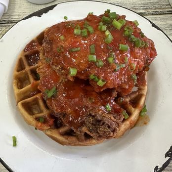 The Rooster - Buttermilk Fried Chicken & Waffles - American Near Me - Naples, Florida