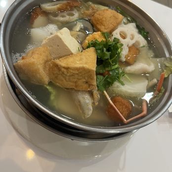 Thai Hot Pot - Type of broth: Nam Sal Original and basic, the safe option, nothing too special but still very delicious - Thai Near Me - Gardena, California Thai Hot Pot - Type of broth: Nam Sal Original and basic, the safe option, nothing too special but still very delicious - Thai Near Me - Gardena, California