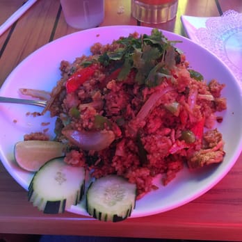 Thai Plate - Spicy (Level 2) fried rice dish! - Thai Near Me - Jackson, Wyoming