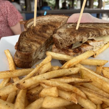 Cobb's Landing - BLACKENED MAHI REUBEN coleslaw / swiss cheese / thousand island dressing / grilled rye - Seafood Near Me - Fort Pierce, Florida Cobb's Landing - BLACKENED MAHI REUBEN coleslaw / swiss cheese / thousand island dressing / grilled rye - Seafood Near Me - Fort Pierce, Florida