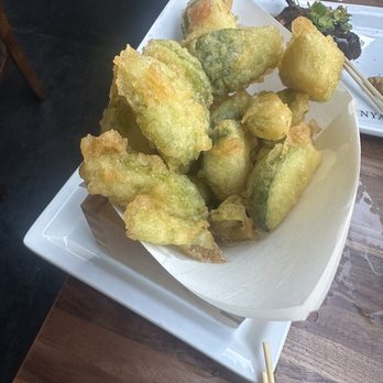 Robata JINYA - 3rd St. - Tempura Brussels Sprouts - Japanese Near Me - Los Angeles, California