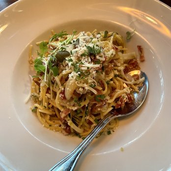 Grappa - Spaghetti Carbonara - Mediterranean Near Me - Seattle, Washington