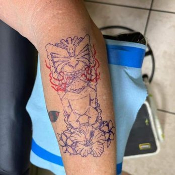 Pacific Rootz Tattoo - Kai was very patience while discussing placement until we were pleased - Tattoo Near Me - Kihei, Hawaii