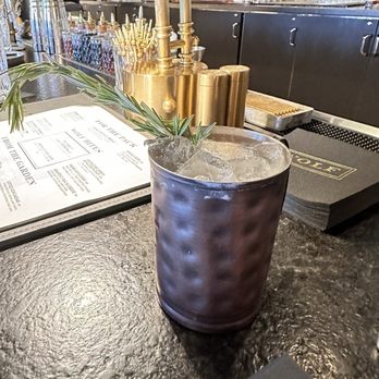 Wolf by Vanderpump at Caesars Republic Lake Tahoe - LYCHEE GRAPEFRUIT MULE - American Near Me - Stateline, Nevada