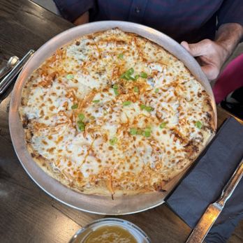 The Buckley Kitchen & Bar - Buffalo chicken flatbread - New American Near Me - Framingham, Massachusetts