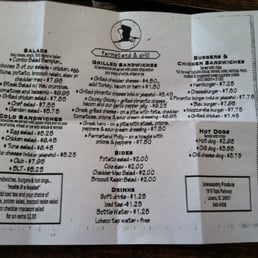 The menu... Simple but amazing! The menu... Simple but amazing!