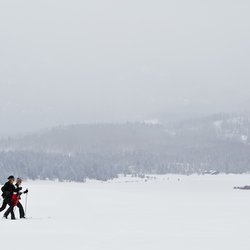 Steamboat Lake State Park - Skiing