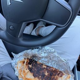 Burnt my quesadilla and no Oreo on my milkshake. Sad and unprofessional. Burnt my quesadilla and no Oreo on my milkshake. Sad and unprofessional.