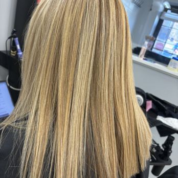 Majestic Beauty Salon - Root color partial foil and keratin - Hair Salons Near Me - Monroe, Connecticut Majestic Beauty Salon - Root color partial foil and keratin - Hair Salons Near Me - Monroe, Connecticut