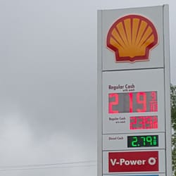 Shell - Rip off! Passed 2 cheaper places since we saw the big price. Fine print requires car wash and cash.Shame on you Shell! @shell_us
