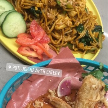 Potluck Hawker Eatery - Chicken mee goreng - Indonesian Near Me - Vancouver, British Columbia Potluck Hawker Eatery - Chicken mee goreng - Indonesian Near Me - Vancouver, British Columbia