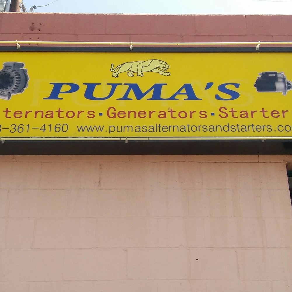 Pumas Starters Alternators - Auto Repair Near Me - San Fernando, California