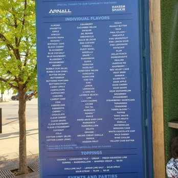 Sasquatch Shaved Ice - Menu 1 - Shaved Ice Near Me - Oklahoma City, Oklahoma Sasquatch Shaved Ice - Menu 1 - Shaved Ice Near Me - Oklahoma City, Oklahoma