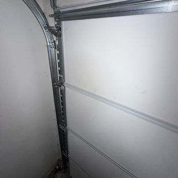 Knowledge Garage Doors - Track all fixed. Prior to this the track was bent and broken. - Garage Door Services Near Me Knowledge Garage Doors - Track all fixed. Prior to this the track was bent and broken. - Garage Door Services Near Me