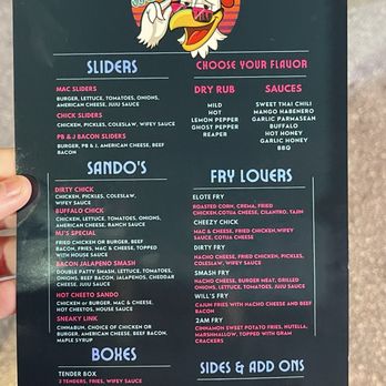 The Side Chick - Full menu - Food Trucks Near Me - Miami, Florida