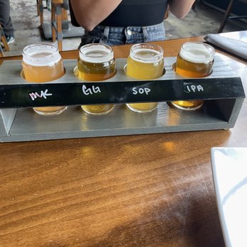 UTOG Brewing - Beer flight - Brewpubs Near Me - Ogden, Utah