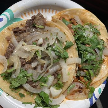 Tacos El Rufles - Dos tacos - pastor y cabeza - Food Trucks Near Me