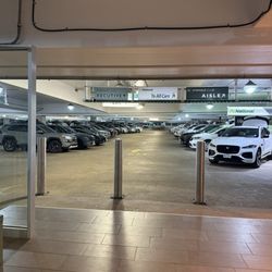 National Car Rental - Over 50 cars on the lot.