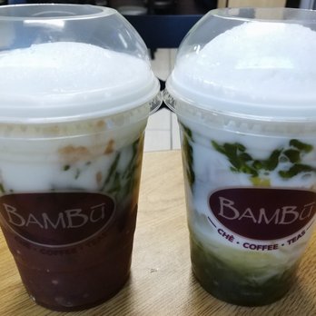 BAMBU - Chè beverages - Red bean combo (left), fruit combo (right) - Bubble Tea Near Me - Edmonds, Washington BAMBU - Chè beverages - Red bean combo (left), fruit combo (right) - Bubble Tea Near Me - Edmonds, Washington