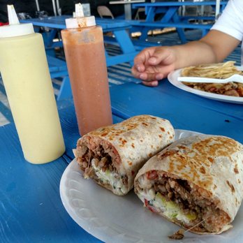 Pasco Flea Market - Big burrito at the Pasco Flea Market on a hot August day - Flea Markets Near Me - Pasco, Washington