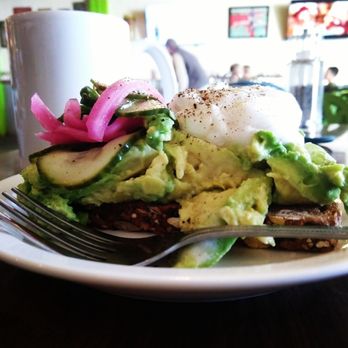 The Shop - Avocado toast with pickled veggies. Perfect. - Breakfast & Brunch Near Me - Albuquerque, New Mexico