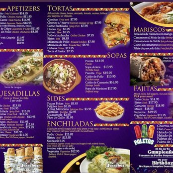 Juanchos Mexican Restaurante - Menu p.2/2 - Mexican Near Me - Butler, New Jersey Juanchos Mexican Restaurante - Menu p.2/2 - Mexican Near Me - Butler, New Jersey