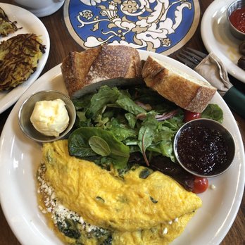 Urth Caffé - Orange - The Spinach & Feta Omelet - Coffee & Tea Near Me - Orange, California Urth Caffé - Orange - The Spinach & Feta Omelet - Coffee & Tea Near Me - Orange, California