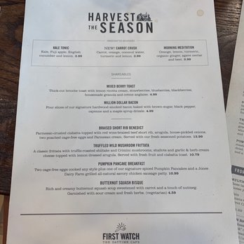 First Watch - Breakfast & Brunch Near Me - Summerville, South Carolina First Watch - Breakfast & Brunch Near Me - Summerville, South Carolina