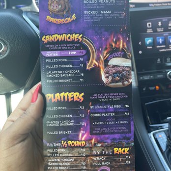 Wicked Oak Barbeque - Menu - Barbeque Near Me - Tampa, Florida