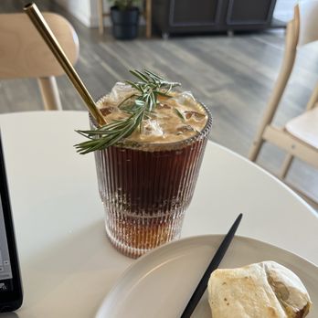 Common Ground - Espresso and soda water with orange and rosemary - Coffee & Tea Near Me - Tacoma, Washington