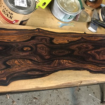 Marvel Woods - Mexican Cocobolo.  Dalbergia Retusa.  Amazing "spiderweb" Arguably the best cocobolo in the world comes from mexico.  Absolutely beautiful - Building Supplies Near Me