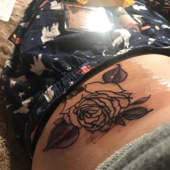 Industrial Tattoo - Rose by James Fernella - Tattoo Near Me - Berkeley, California Industrial Tattoo - Rose by James Fernella - Tattoo Near Me - Berkeley, California