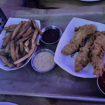Batesy's BBQ - Chicken Strips, Side Fries - Barbeque Near Me - Arverne, New York
