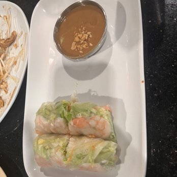 Pho Thien Long - Fresh Spring Roll / Goi Cuon (3 Pcs) we already ate one! - Vietnamese Near Me - Eureka, California