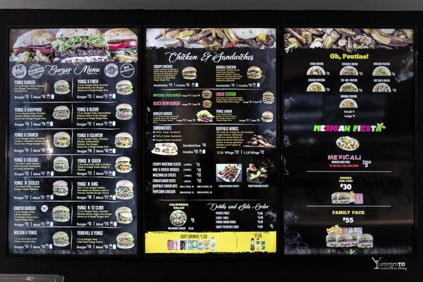 Menu photo 7 Yonge Burger North York, ON