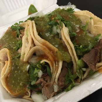 Little Mexico - tacos in a styrofoam container - Grocery Near Me - Astoria, New York Little Mexico - tacos in a styrofoam container - Grocery Near Me - Astoria, New York